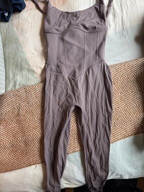 Buffbunny corset Mauve bodysuit